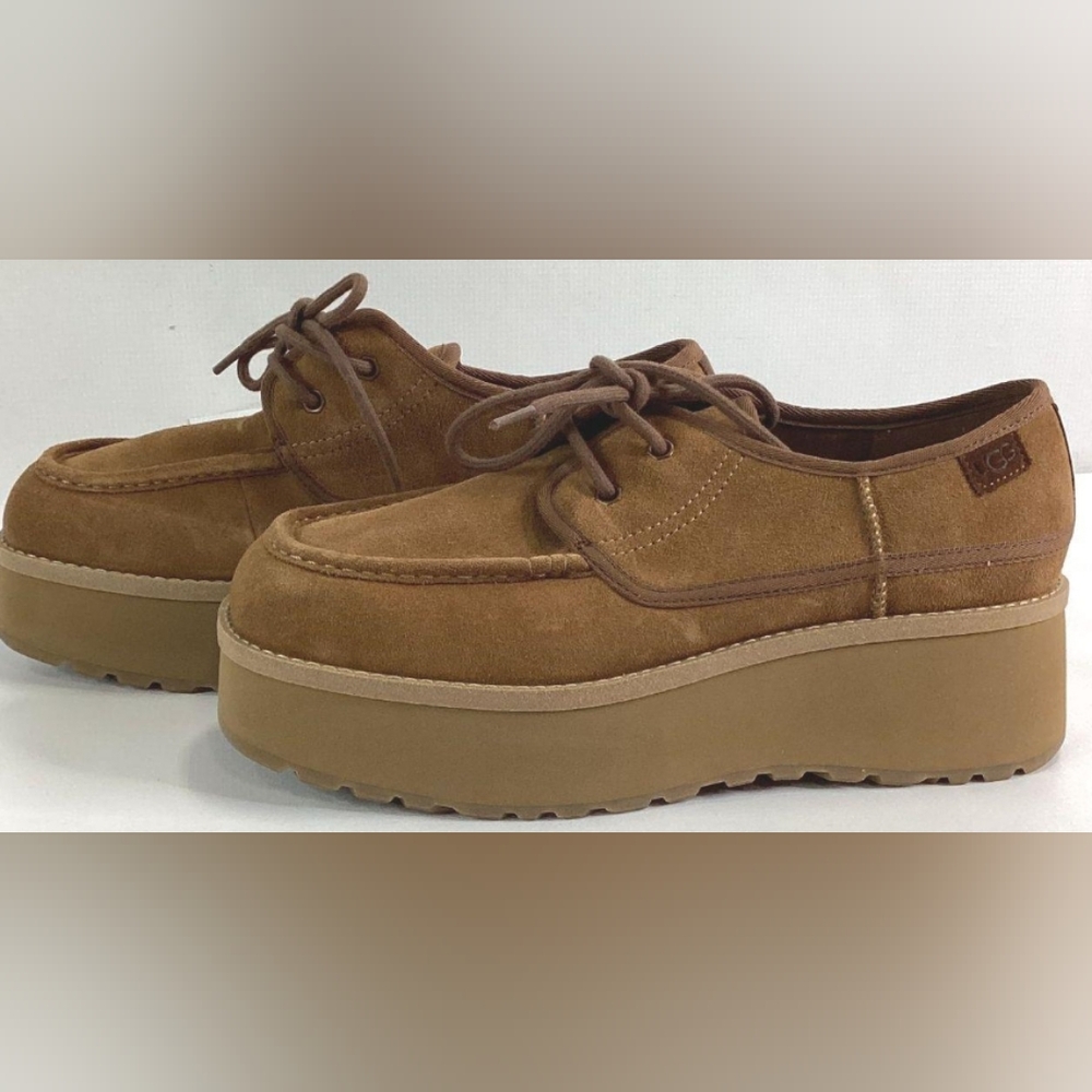 UGG® Cityfunc Lace-Up Platform Shoes Size 10 NWOT MSRP $139.95 - Picture 7 of 11